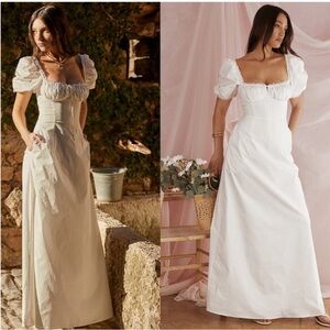 House of CB White Maxi Dress